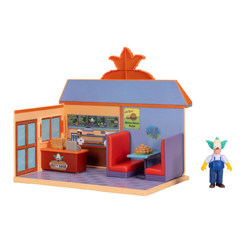 Playset Burger Krusty Los Simpsons