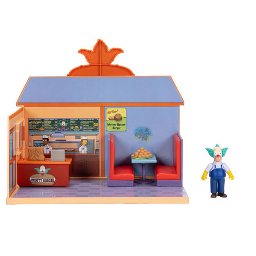 Playset Burger Krusty Los Simpsons