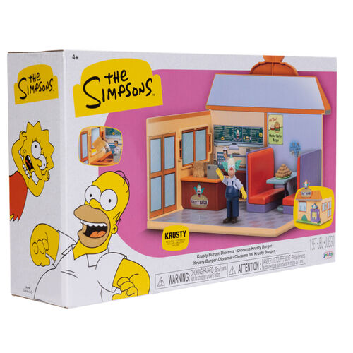 Playset Burger Krusty Los Simpsons