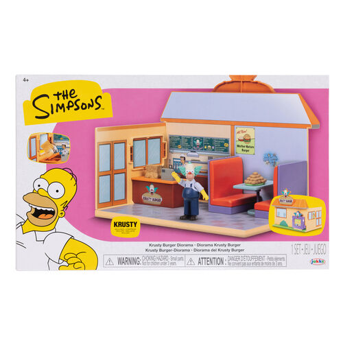 Playset Burger Krusty Los Simpsons