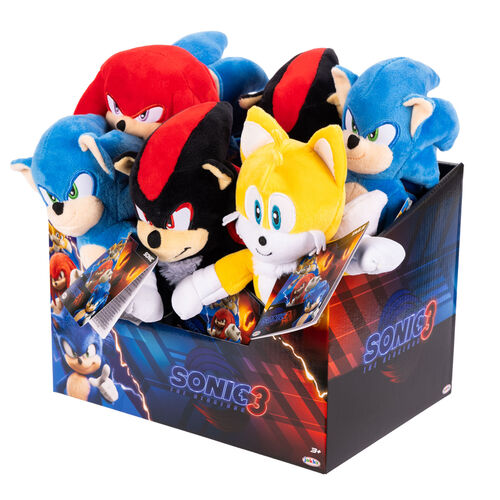 Sonic 3 The Movie assorted plush toy 23cm