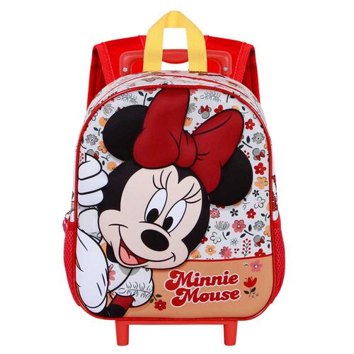 Disney Minnie Flowered 3D trolley 34cm