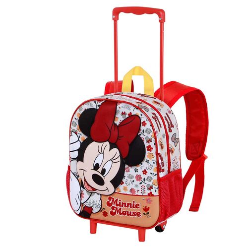 Disney Minnie Flowered 3D trolley 34cm