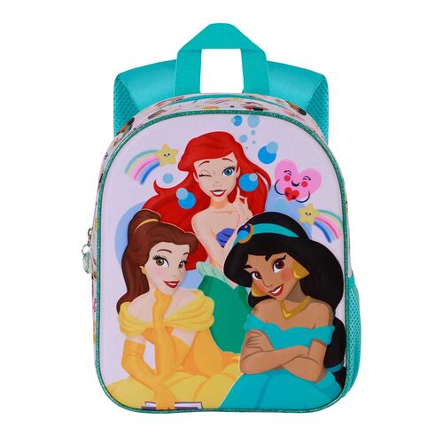 Mochila 3D Rainbows Princesas Disney 31cm