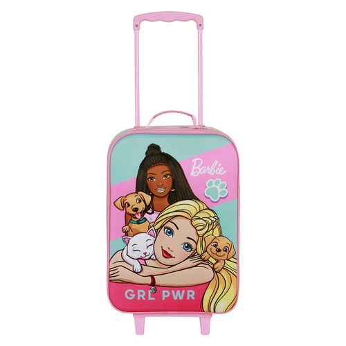 Barbie Pets 3D Trolley suitcase 52cm