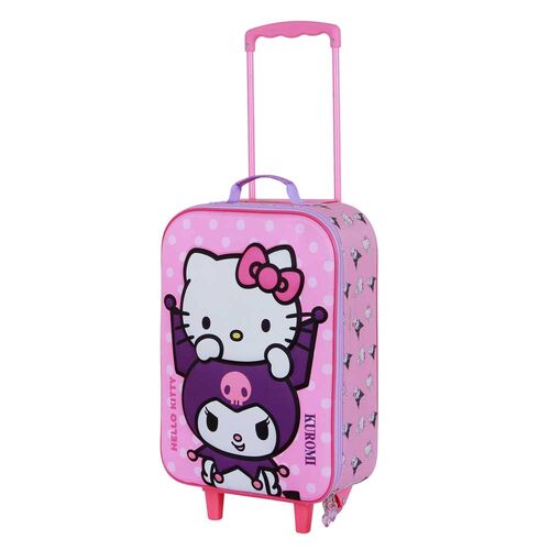 Hello Kitty Playful 3D Trolley suitcase 52cm