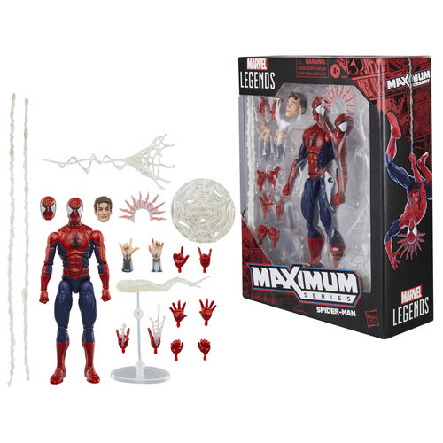 Marvel Legends Maximum Series Spider-Man figure 15cm