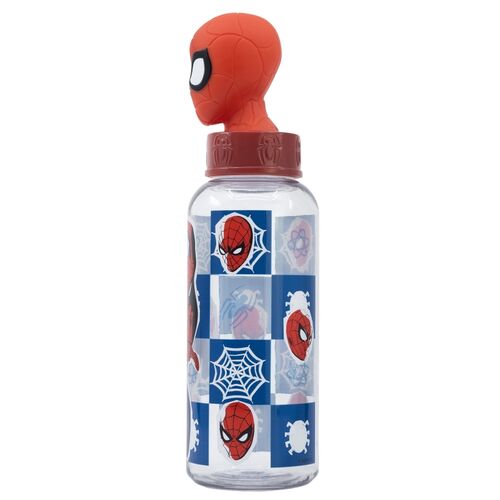 Botella figura 3D Arachnid Grid Spiderman Marvel 560ml