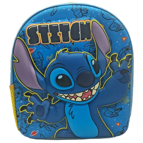 Mochila 3D Stitch Disney 30cm