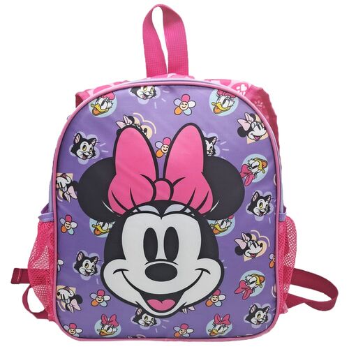 Mochila Minnie Disney 30cm reversible