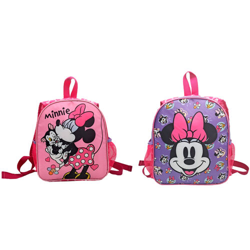 Mochila Minnie Disney 30cm reversible