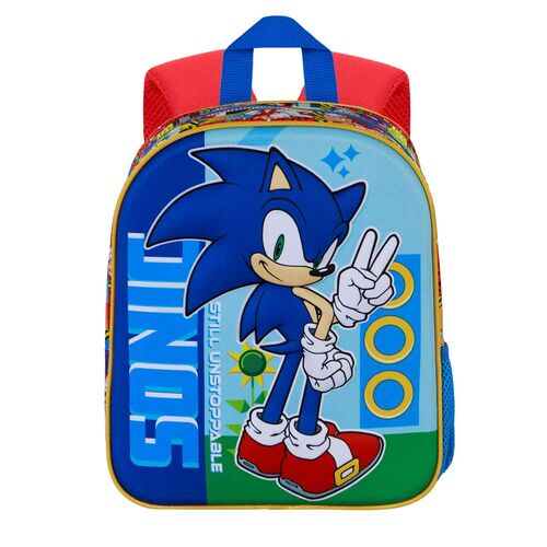 Mochila 3D Sonic The Hedgehog 31cm