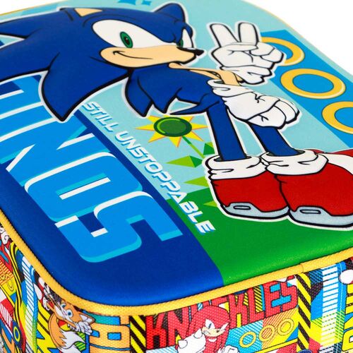 Mochila 3D Sonic The Hedgehog 31cm