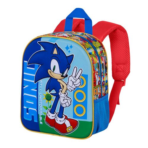 Mochila 3D Sonic The Hedgehog 31cm