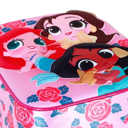 Mochila 3D Flowers Princesas Disney 31cm