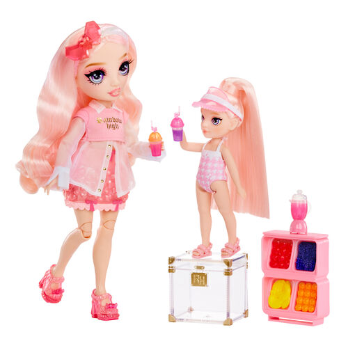 Rainbow High Little Pool Day with Blush playset + doll