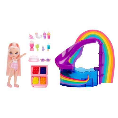 Rainbow High Little Pool Day with Blush playset + doll