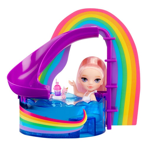 Rainbow High Little Pool Day with Blush playset + doll