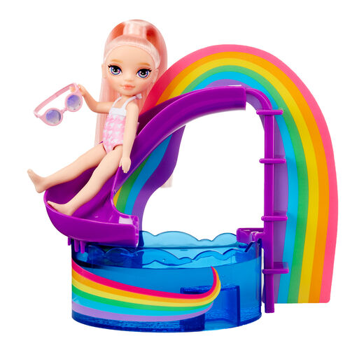 Rainbow High Little Pool Day with Blush playset + doll