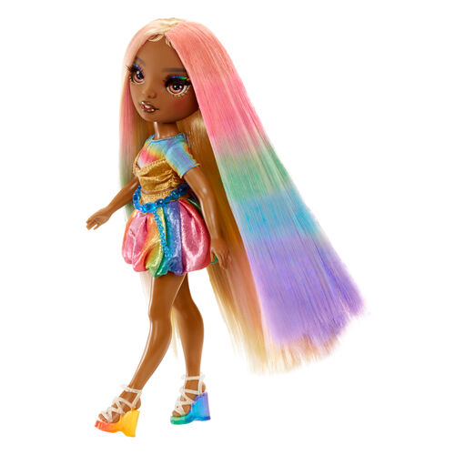 Muñeca Meline Hair Chalk & Style Rainbow High