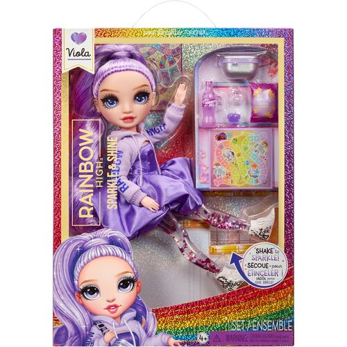 Muñeca Viola Sparkle & Shine Rainbow High