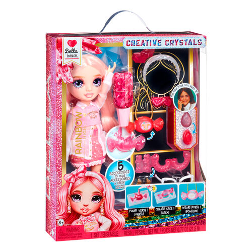 Muñeca Bella Crystal Fashion Rainbow High