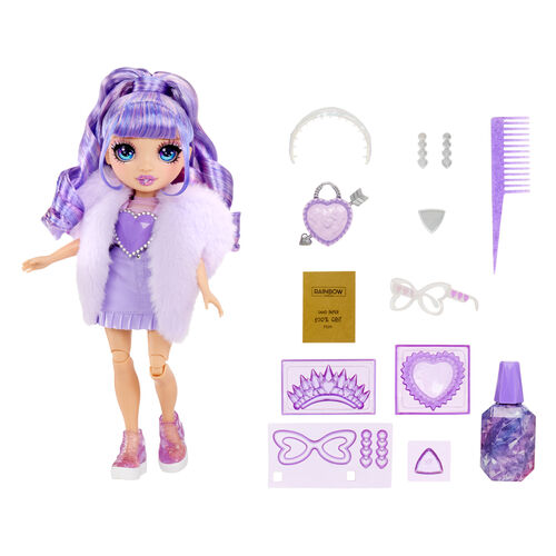 Muñeca Violet Crystal Fashion Rainbow High