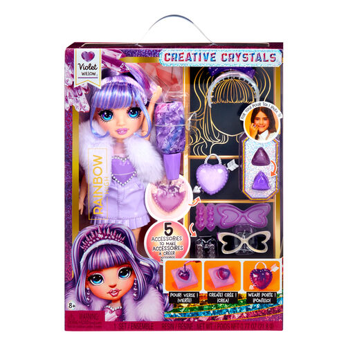 Muñeca Violet Crystal Fashion Rainbow High