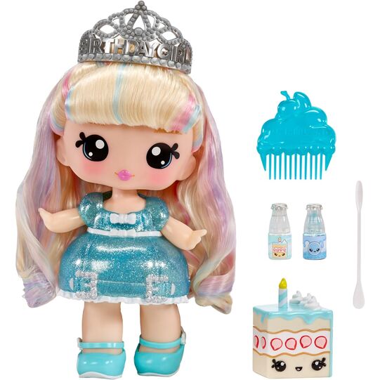 Muñeca + brillo de labios Callie Birthday Cake Yummiland