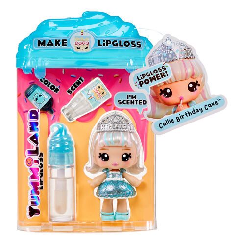 Muñeca Mini + brillo de labios Yummiland surtido