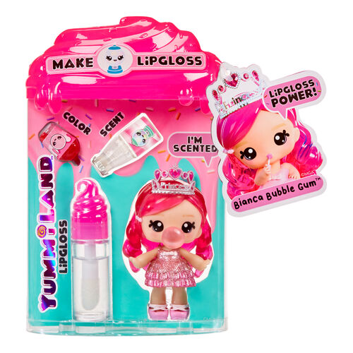 Muñeca Mini + brillo de labios Yummiland surtido