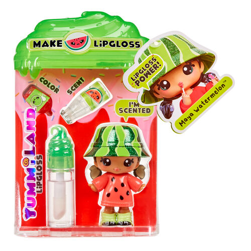 Muñeca Mini + brillo de labios Yummiland surtido