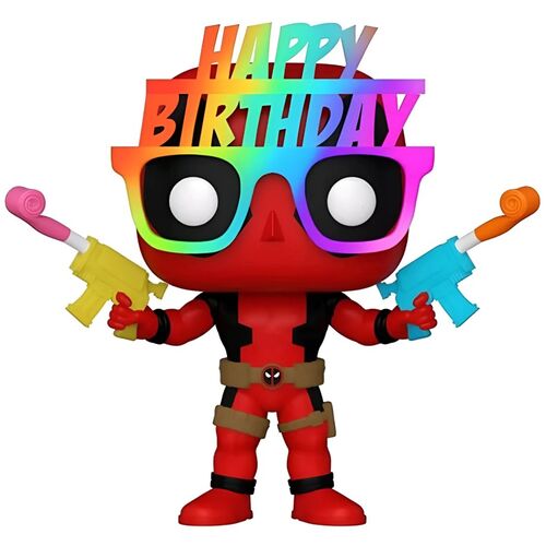 Figura POP Marvel Deadpool 30th Birthday Hat Deadpool Exclusive