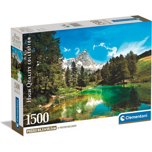 High Quality Blue Lake puzzle 1500pcs