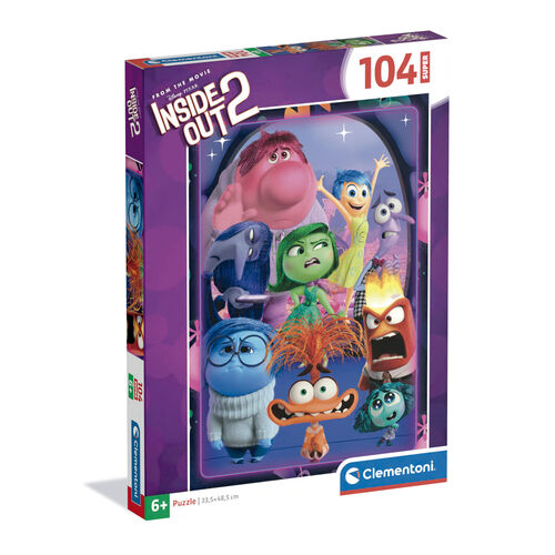 Puzzle super Del Reves 2 Disney Pixar 104pzs