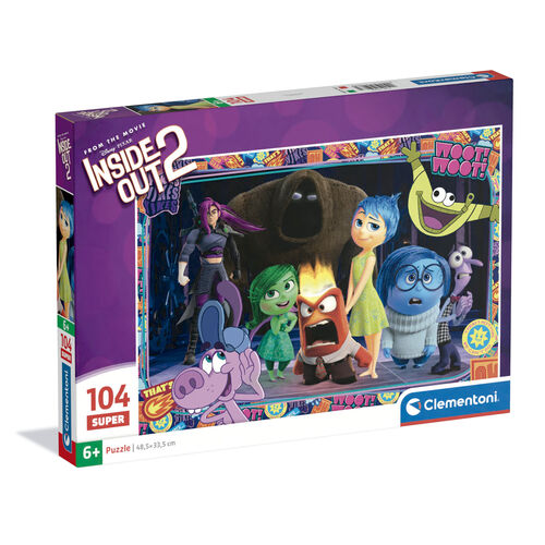 Puzzle super Del Reves 2 Disney Pixar 104pzs