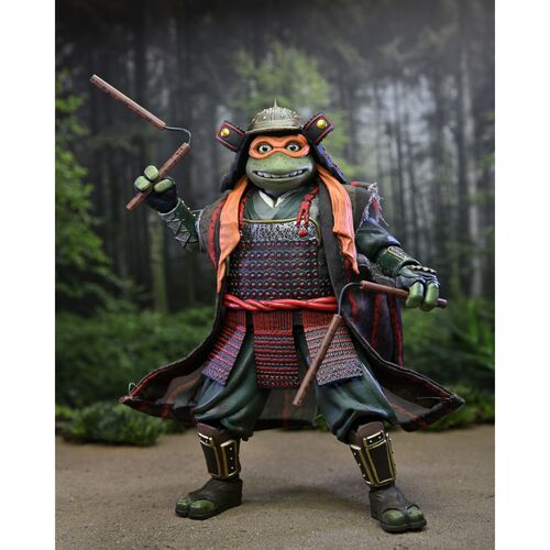 Ninja Turtles 3 Teenage Mutant Leonardo & Michelangelo pack 2 figures 18cm