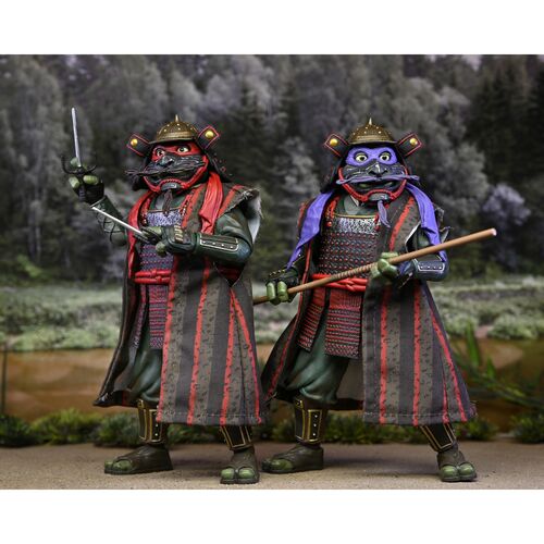 Ninja Turtles 3 Teenage Mutant Donatello & Raphael pack 2 figures 18cm