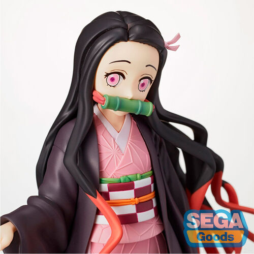 Demon Slayer Kimetsu no Yaiba Nezuko Kamado Sibling Bong SPM figure 19cm