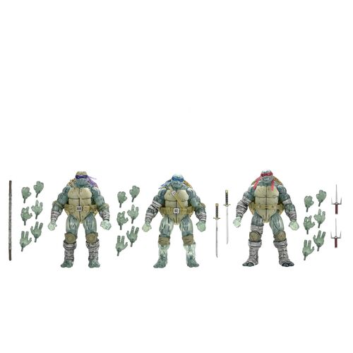 Ninja Turtles The Last Ronin Teenage Mutant Ghost Brothers set 3 figures 18cm