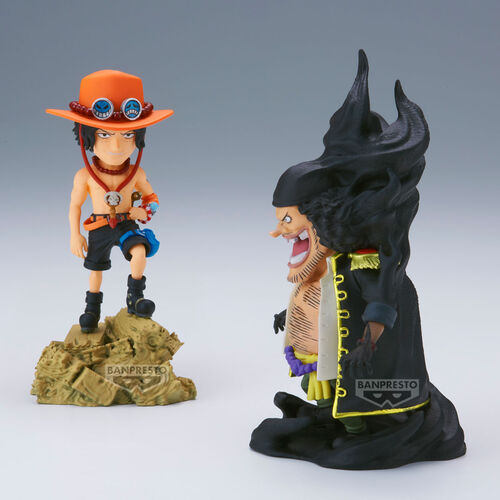 One Piece Portgas D.Ace Vs Marshall.D.Teach Log Stories figure 8cm