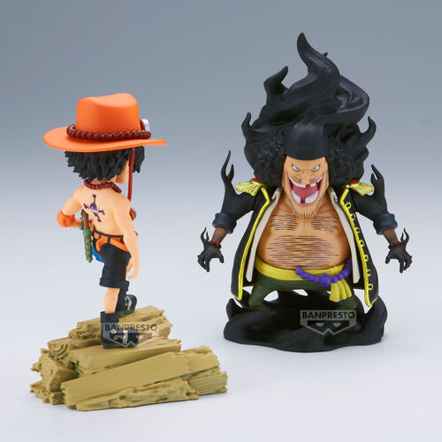 One Piece Portgas D.Ace Vs Marshall.D.Teach Log Stories figure 8cm