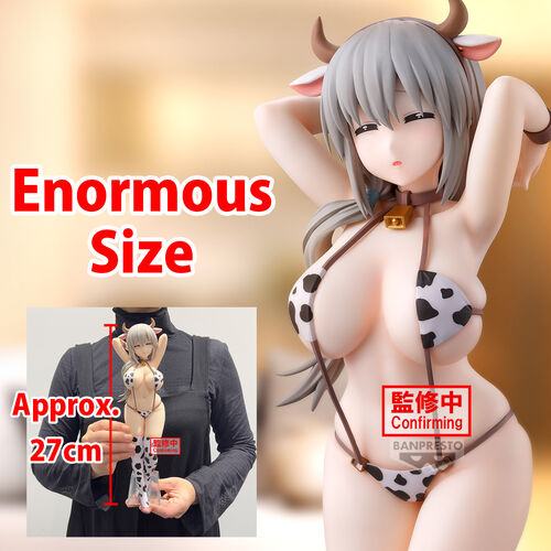 Uzaki-chan Wants to Hang Out! Uzaki Tsuki Glitter & Glamorous figure 27cm