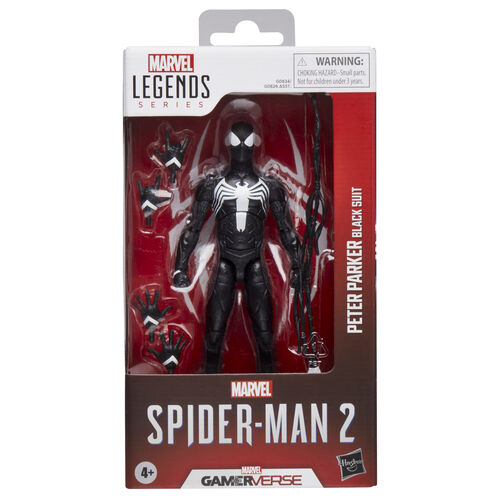 Marvel Legends Spider-Man 2 Peter Parker Black Suit figure 15cm