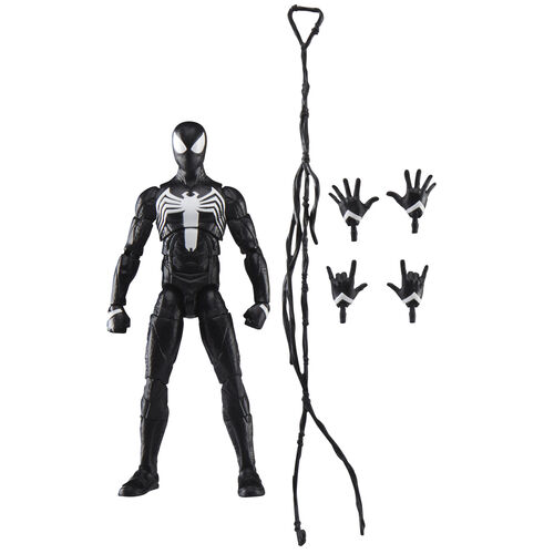 Marvel Legends Spider-Man 2 Peter Parker Black Suit figure 15cm