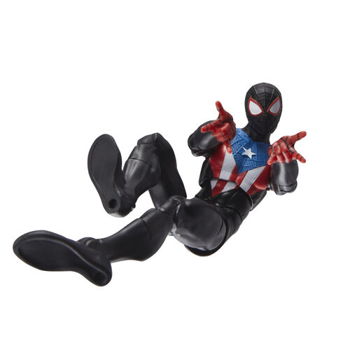 Figura Miles Morales Boricua Suit Spider-Man 2 Marvel Legends 15cm