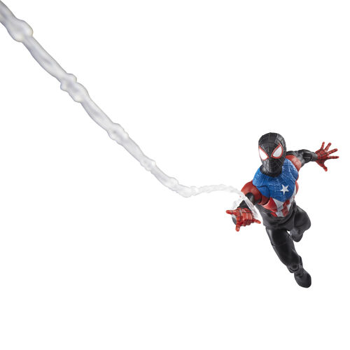 Figura Miles Morales Boricua Suit Spider-Man 2 Marvel Legends 15cm