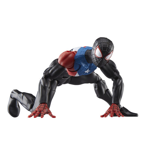 Figura Miles Morales Boricua Suit Spider-Man 2 Marvel Legends 15cm