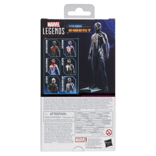 Figura Peter Parker Anti-Venom Suit Style Spider-Man 2 Marvel Legends 15cm