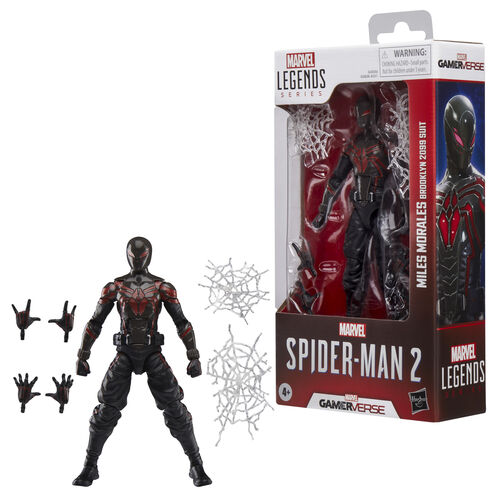 Marvel Legends Spider-Man 2 Miles Morales Brooklyn 2099 figure 15cm